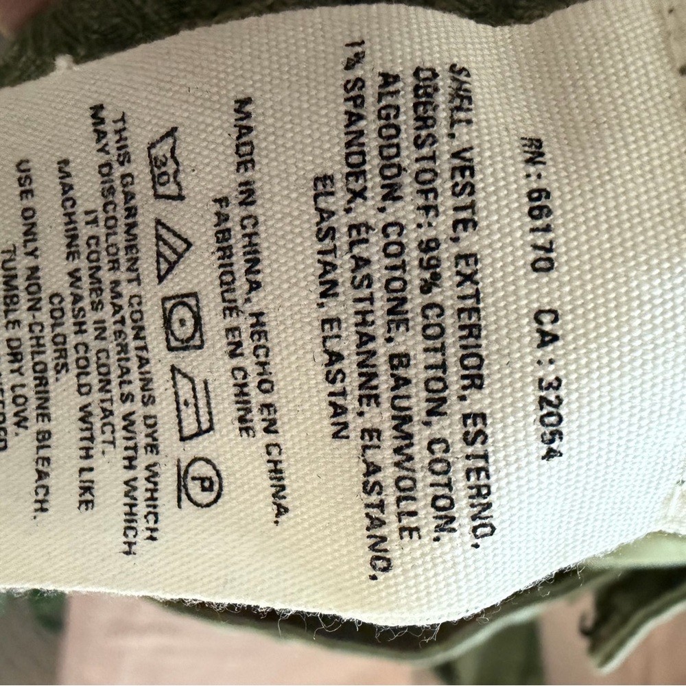 Pilcro green palm The Wonderer Women's Pants - Picture 8 of 8